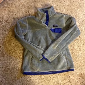 Patagonia small gray pullover sweatshirt